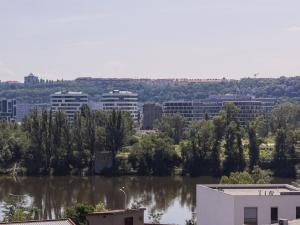 Pronájem bytu 1+kk, Praha - Holešovice, V háji, 53 m2