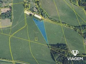 Prodej podílu pole, Těchonín, 986 m2