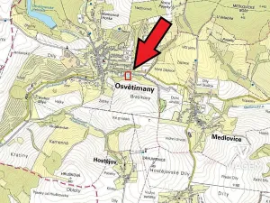 Prodej podílu zahrady, Osvětimany, 503 m2