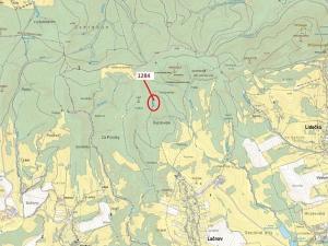 Dražba lesa, Lačnov, 3805 m2