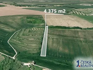 Prodej podílu pole, Nosislav, 1093 m2