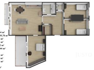 Prodej bytu 4+kk, Praha - Dubeč, Netlucká, 102 m2