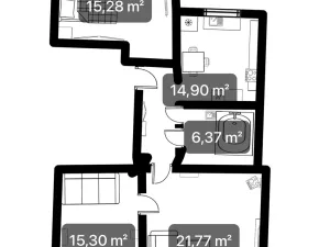 Prodej rodinného domu, Hodonín, 177 m2
