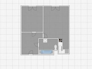 Pronájem bytu 1+1, Most, Komořanská, 40 m2