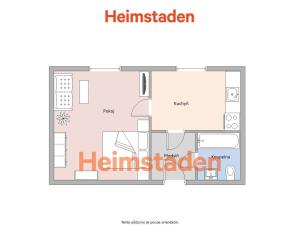 Pronájem bytu 1+1, Ostrava - Výškovice, Jičínská, 26 m2