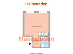 Pronájem bytu 1+kk, Ostrava - Slezská Ostrava, Michálkovická, 33 m2