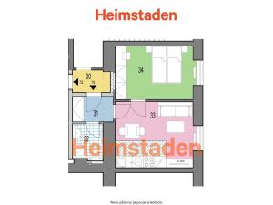 Pronájem bytu 1+1, Karviná - Nové Město, Fučíkova, 28 m2