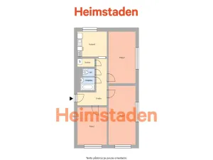 Pronájem bytu 3+1, Ostrava - Mariánské Hory, Výstavní, 73 m2
