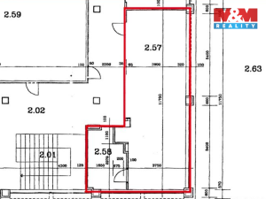 Pronájem kanceláře, Rychnov nad Kněžnou, Havlíčkova, 55 m2