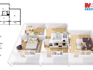 Prodej bytu 3+1, Hlinsko, Československé armády, 67 m2