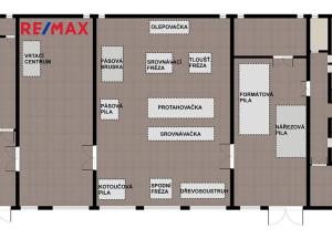 Prodej výrobních prostor, Loučany, 880 m2