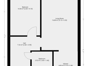 Pronájem bytu 2+kk, Praha - Bohnice, Čimická, 44 m2