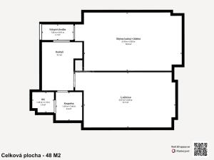 Prodej bytu 2+1, Praha - Vysočany, Novovysočanská, 50 m2