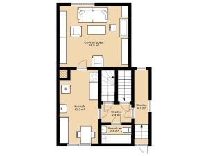 Prodej rodinného domu, Protivín, Oborská, 66 m2