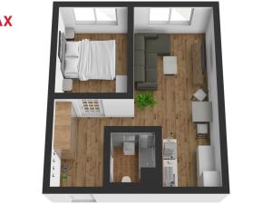 Pronájem bytu 2+kk, Březnice, Rožmitálská, 40 m2