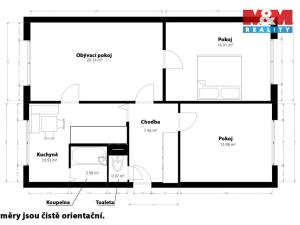 Prodej bytu 3+1, Rokycany, Boženy Němcové, 71 m2