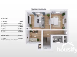 Prodej rodinného domu, Mašovice, 137 m2