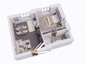 Pronájem bytu 2+kk, Ostrava, Stará cesta, 55 m2