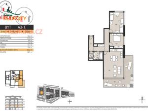 Prodej bytu 3+kk, Tábor - Klokoty, 93 m2