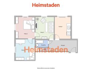Pronájem bytu 3+1, Ostrava - Poruba, Matěje Kopeckého, 70 m2