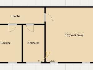 Pronájem bytu 2+kk, Olomouc, Janského, 61 m2