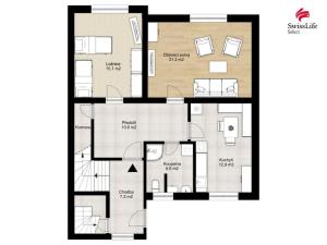 Prodej bytu 2+1, Plánice, 234 m2