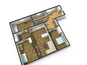 Pronájem bytu 4+kk, Písek, Pražská, 87 m2