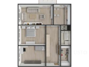 Prodej bytu 3+1, Písek, Lipová alej, 90 m2