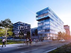 Pronájem kanceláře, Praha - Karlín, Rohanské nábřeží, 420 m2