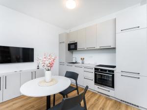 Pronájem bytu 1+kk, Praha - Vysočany, Odkolkova, 42 m2