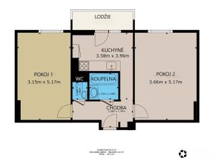 Pronájem bytu 2+1, Prostějov, Dr. Horáka, 60 m2