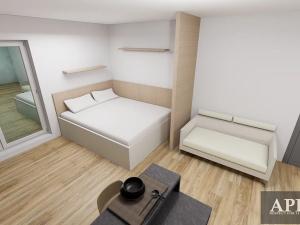 Pronájem bytu 1+kk, Zlín, Pod Hradem II, 27 m2