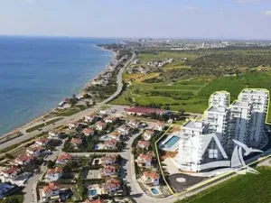 Prodej bytu 1+kk, Bogazi, Kypr, 28 m2