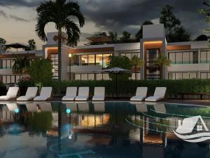 Prodej bytu 1+kk, Trikomo, Kypr, 44 m2