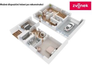 Prodej rodinného domu, Zlín - Jaroslavice, Anenská, 100 m2