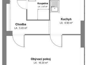 Pronájem bytu 1+1, Příbram - Příbram VII, Prof. Skupy, 35 m2