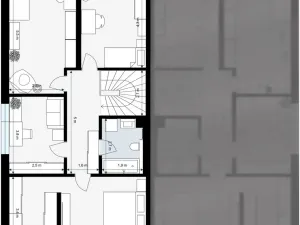 Prodej rodinného domu, Milovice - Mladá, Tyršova, 160 m2