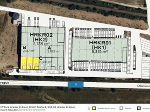 Pronájem skladu, Hradec Králové - Slezské Předměstí, Bratří Štefanů, 288 m2