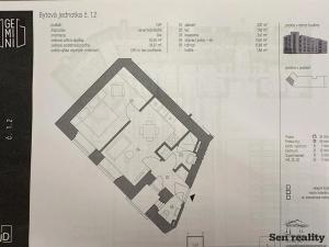 Pronájem bytu 2+kk, Kolín, Zengrova, 37 m2