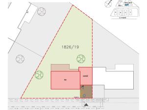 Prodej pozemku, Dobřichovice, Souběžná, 804 m2