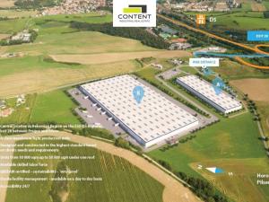 Pronájem výrobních prostor, Zdice, Komenského, 15000 m2