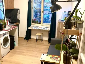 Pronájem bytu 1+kk, Praha - Vinohrady, Hradecká, 17 m2