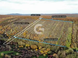 Prodej zahrady, Újezdec, 1891 m2