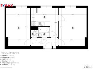 Prodej bytu 2+1, Praha - Veleslavín, Šumberova, 53 m2
