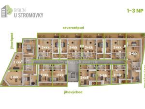 Prodej bytu 2+kk, České Budějovice, 58 m2