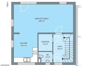 Prodej rodinného domu, Praha, 108 m2