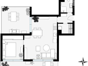 Prodej bytu 2+kk, Praha - Vysočany, Na výběžku, 54 m2