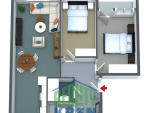 Prodej bytu 3+kk, Praha - Chodov, Petýrkova, 63 m2