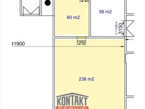 Pronájem výrobních prostor, České Budějovice, Rudolfovská tř., 376 m2