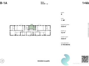Prodej bytu 1+kk, České Budějovice - České Budějovice 5, 25 m2